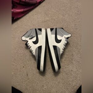 Nike COURT VISION MID Mens Smoke Grey Black